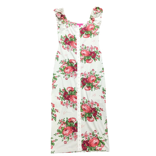 Dress Casual Maxi By Betsey Johnson In Cream, Size: M