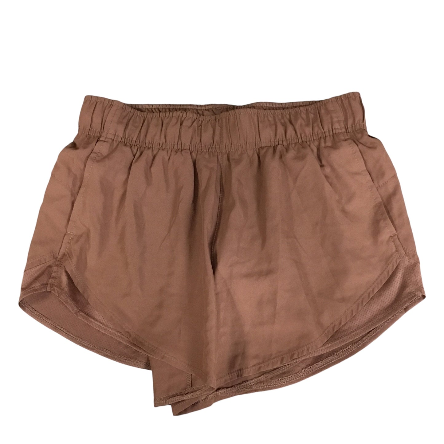 Athletic Shorts By Athletic Works In Brown, Size: S