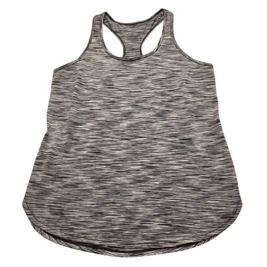 Athletic Tank Top By Reebok In Grey, Size: L