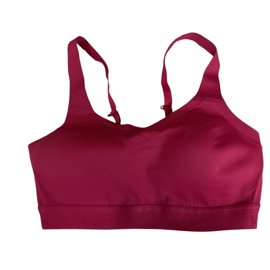 Athletic Bra By Lululemon In Red