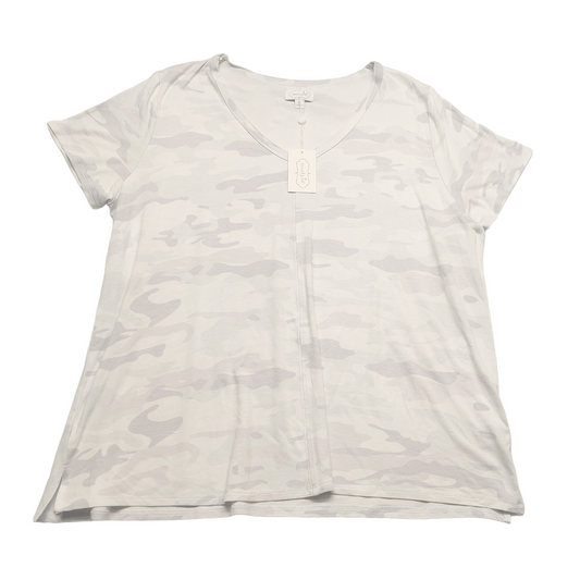 Top Short Sleeve By Mudpie  Size: Xl