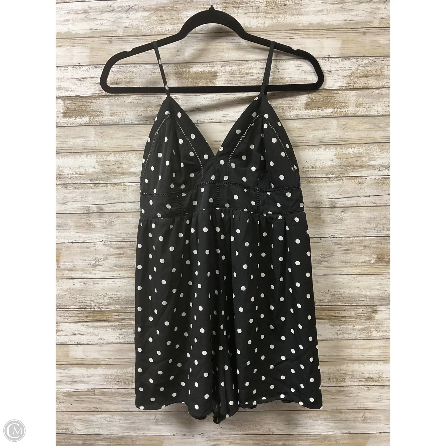 Romper By Japna In Black, Size: L