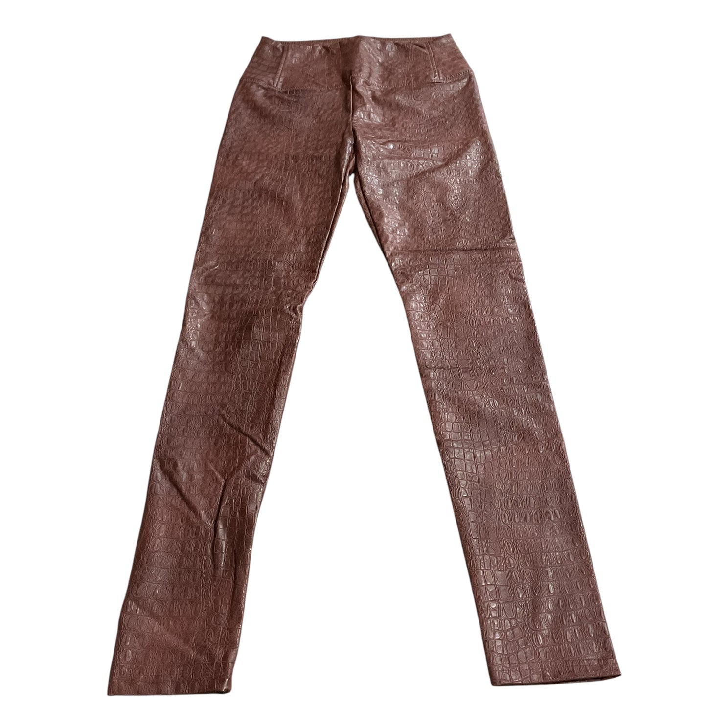 Pants Leggings By 7 For All Mankind In Brown, Size: Xs