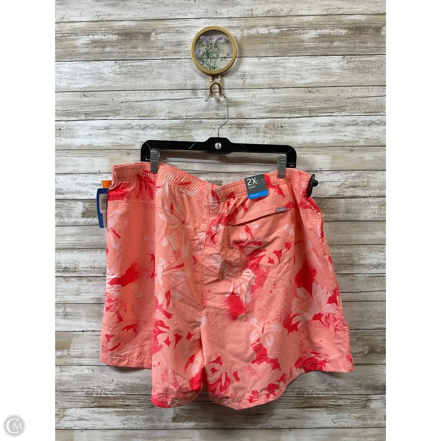 Athletic Shorts By Columbia In Coral, Size: 2x