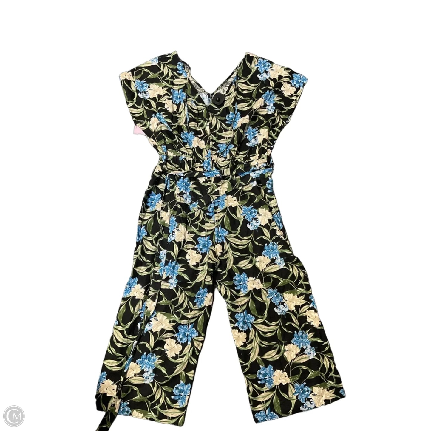 Jumpsuit By Kensie In Floral Print, Size: L