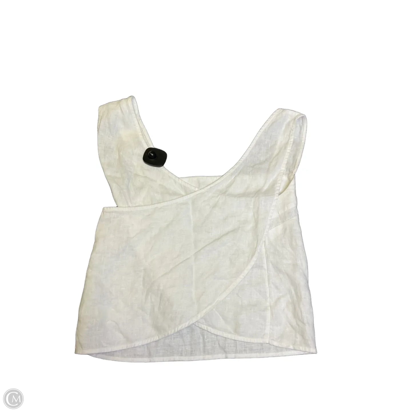 Top Sleeveless By Madewell In White, Size: 8