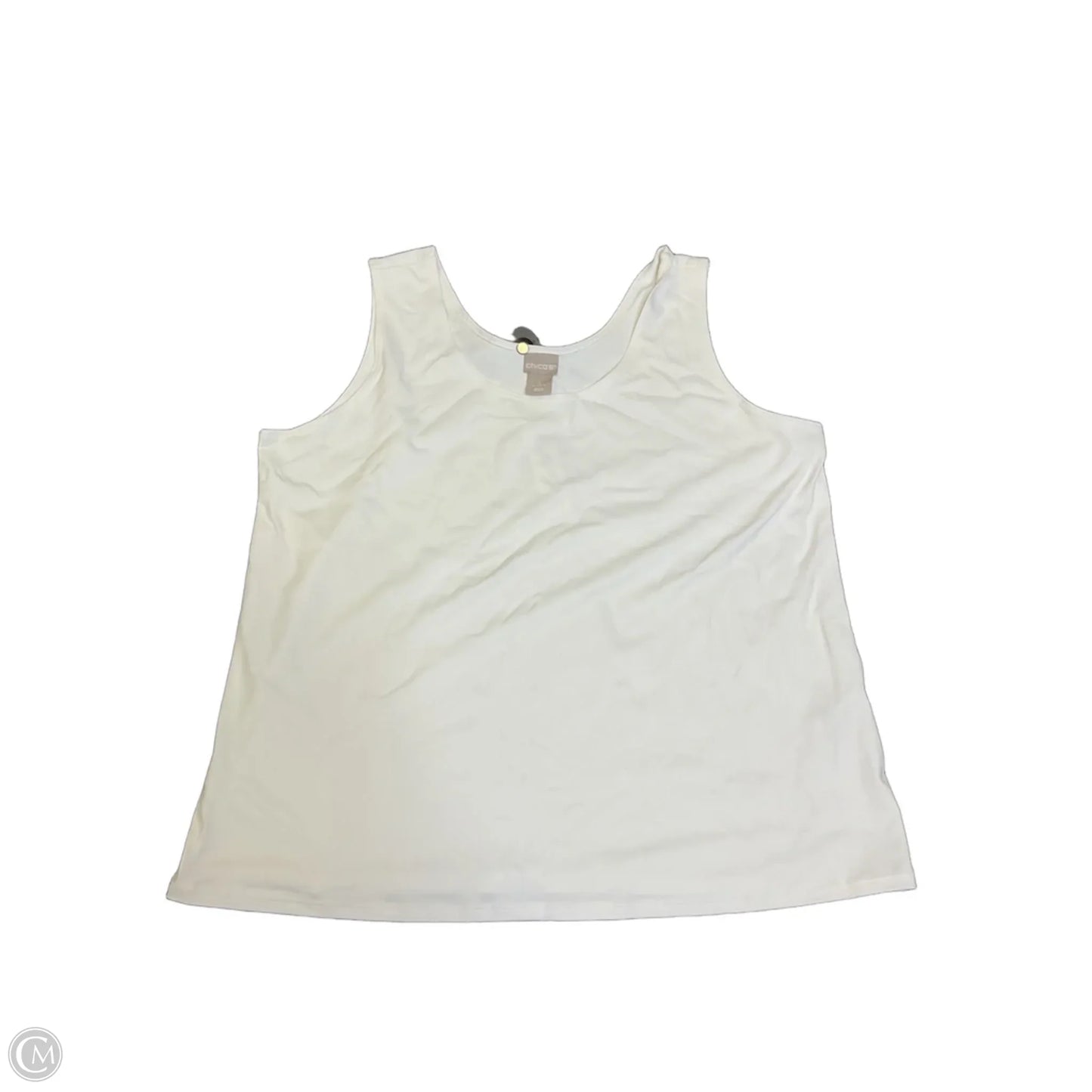 Tank Top By Chicos In White, Size: Xl