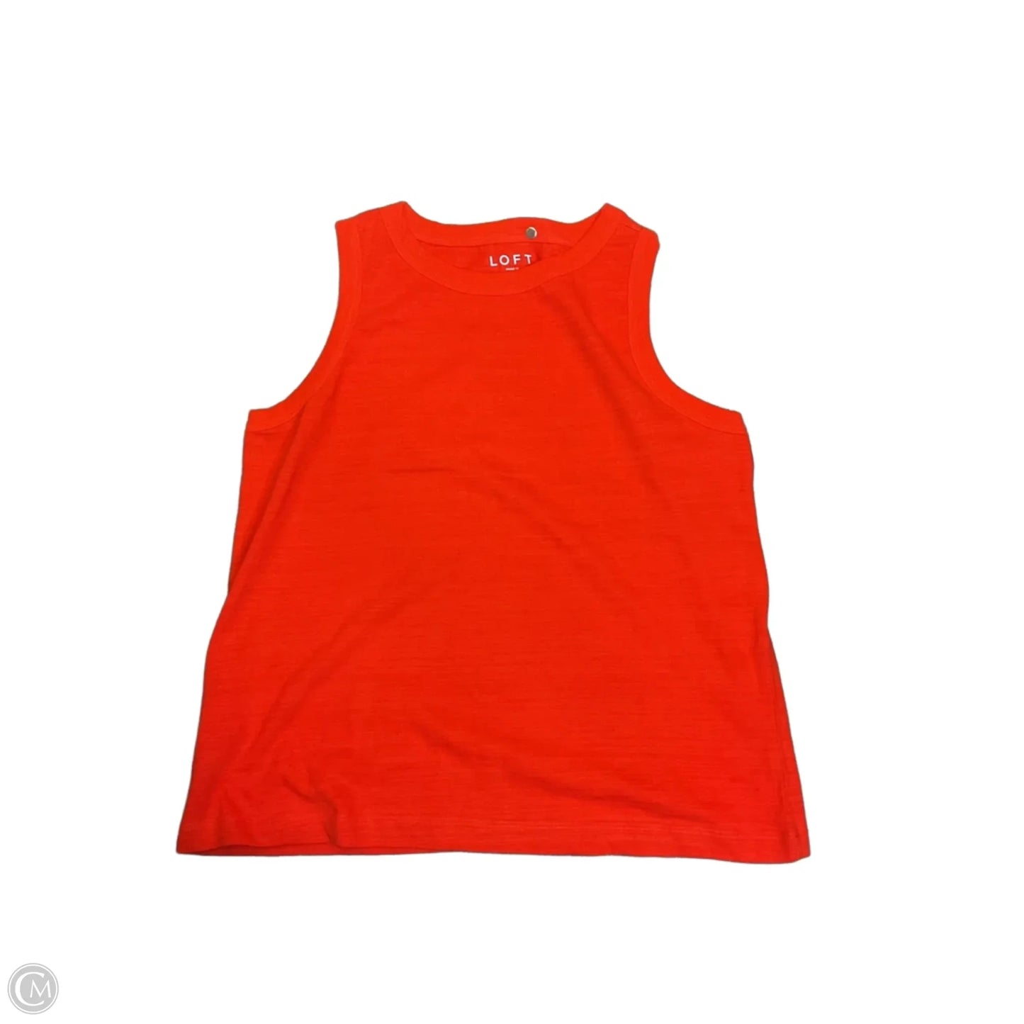 Top Sleeveless By Loft In Red, Size: Xl
