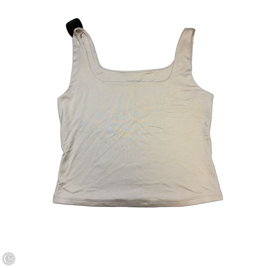Tank Top By Clothes Mentor In Tan, Size: M