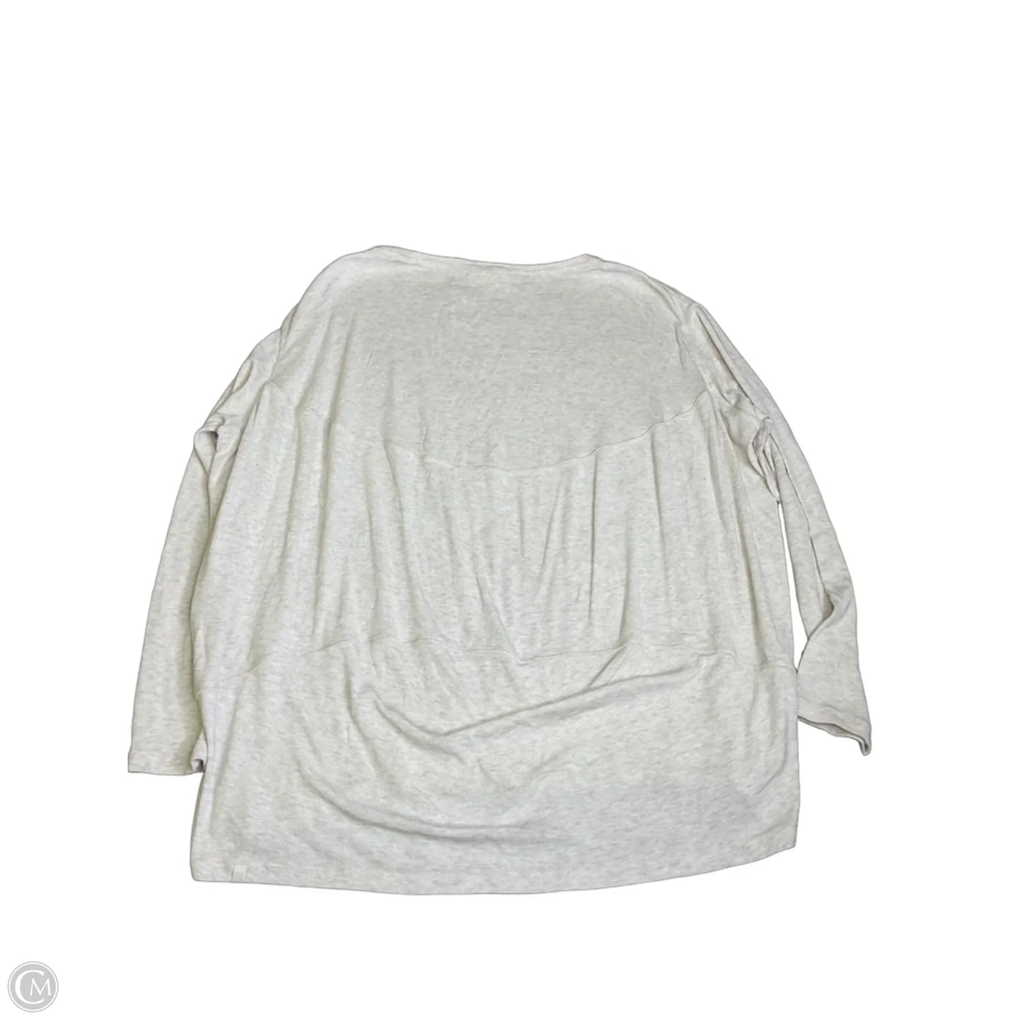 Athletic Top Long Sleeve Crewneck By Lululemon In Beige, Size: 6