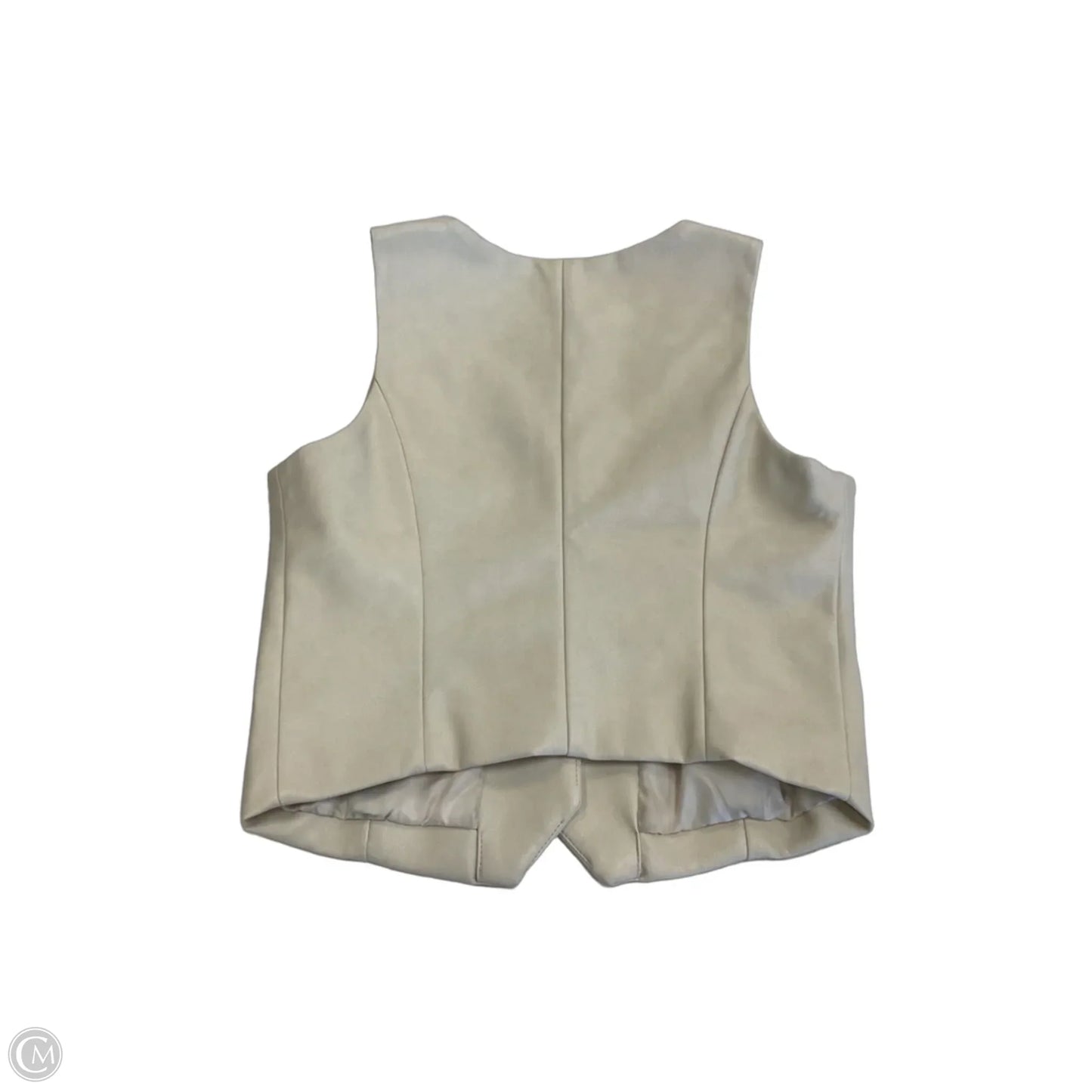 Vest Other By 7 For All Mankind In Tan, Size: Xs