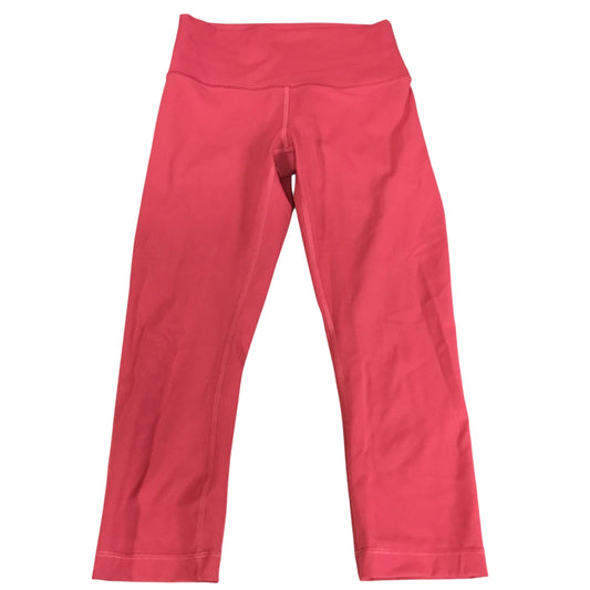 Athletic Leggings By Lululemon In Pink, Size: 6