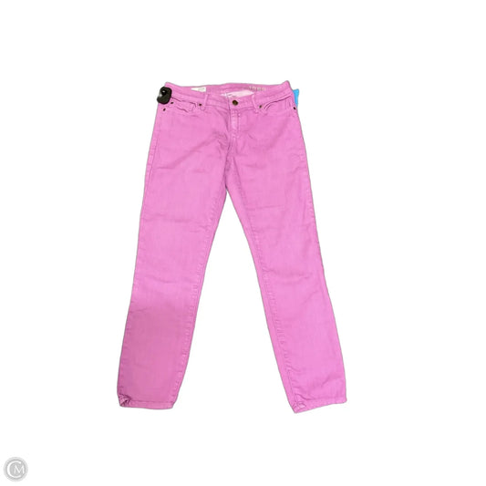 Jeans Skinny By Gap In Purple, Size: 4