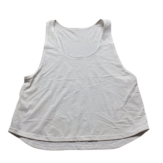 Athletic Tank Top By Lululemon In White, Size: S