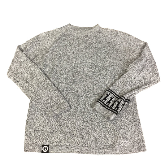 Sweater By Clothes Mentor In Grey, Size: L