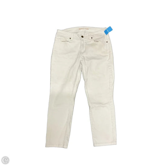 Jeans Skinny By Michael By Michael Kors In White, Size: 6