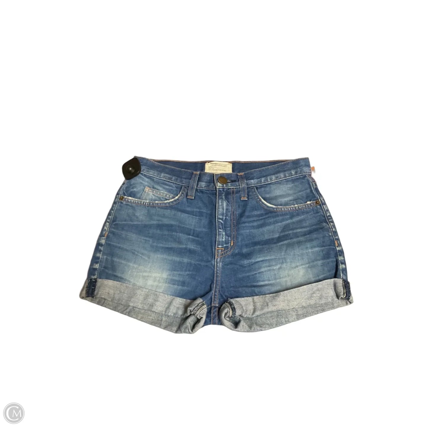 Shorts By Current Elliott In Blue Denim, Size: 0