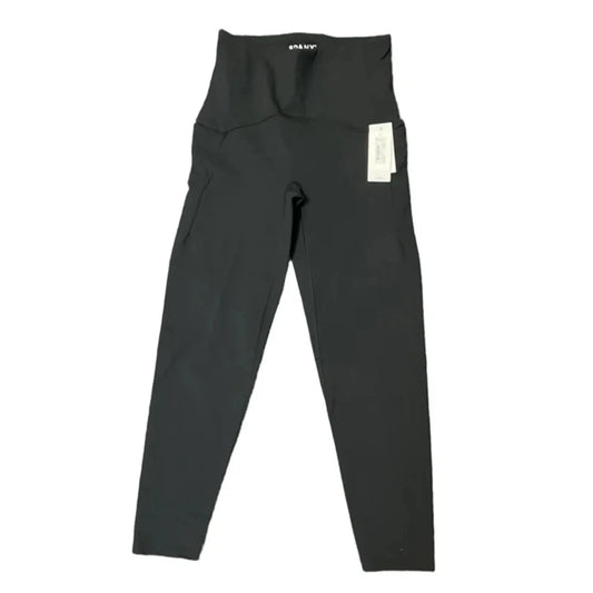 Athletic Leggings By Spanx In Black, Size: M