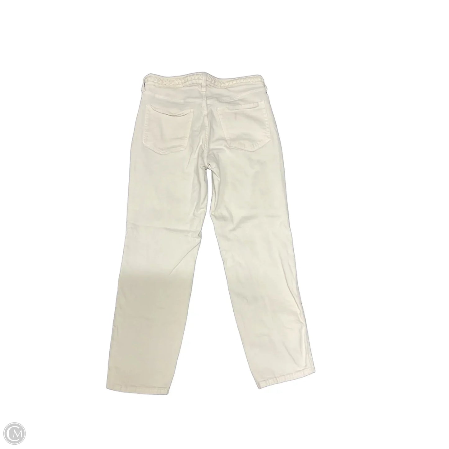 Jeans Straight By Old Navy In Cream, Size: 6