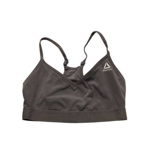 Athletic Bra By Reebok In Grey, Size: Xs