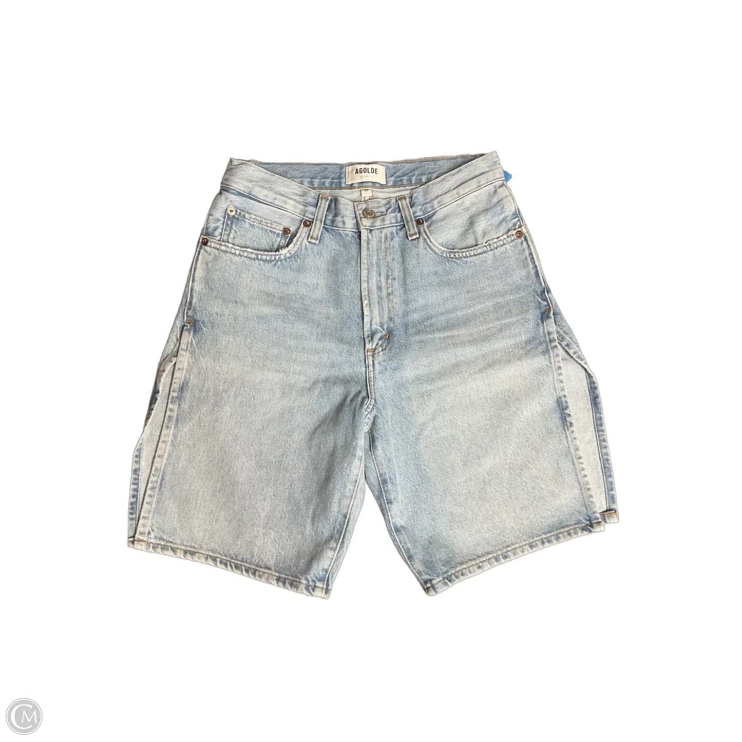 Shorts By Agolde In Blue Denim, Size: 2