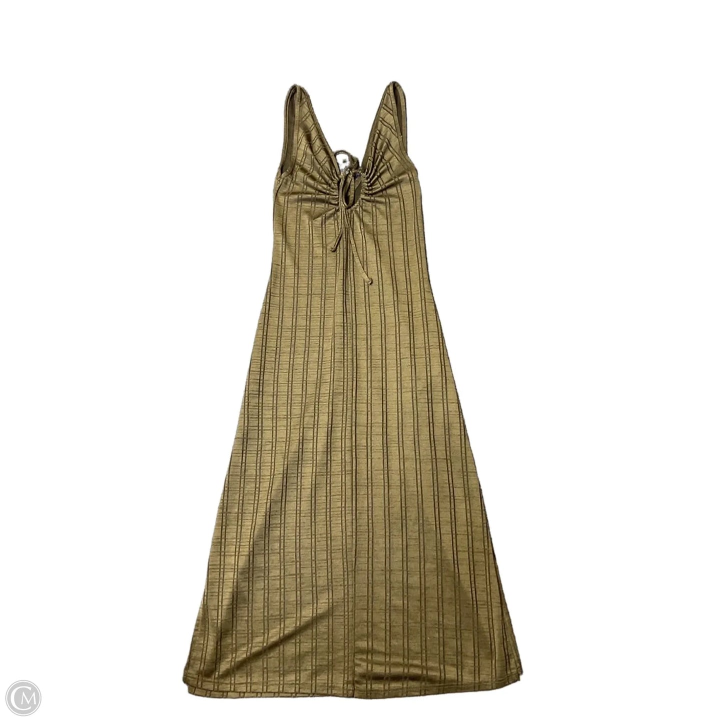 Dress Casual Midi By Top Shop In Green, Size: 2
