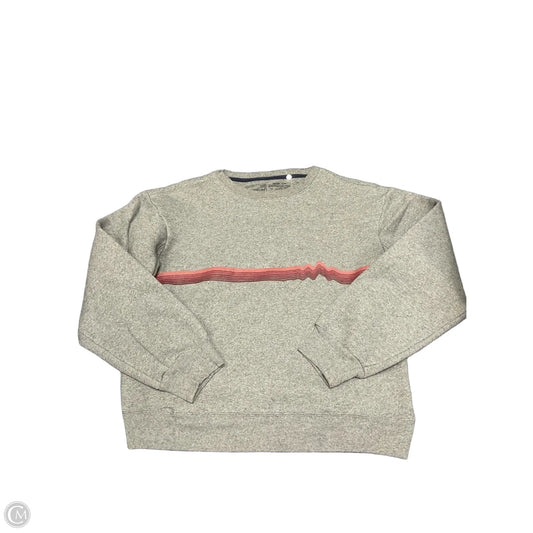 Sweatshirt Crewneck By Patagonia In Grey, Size: S