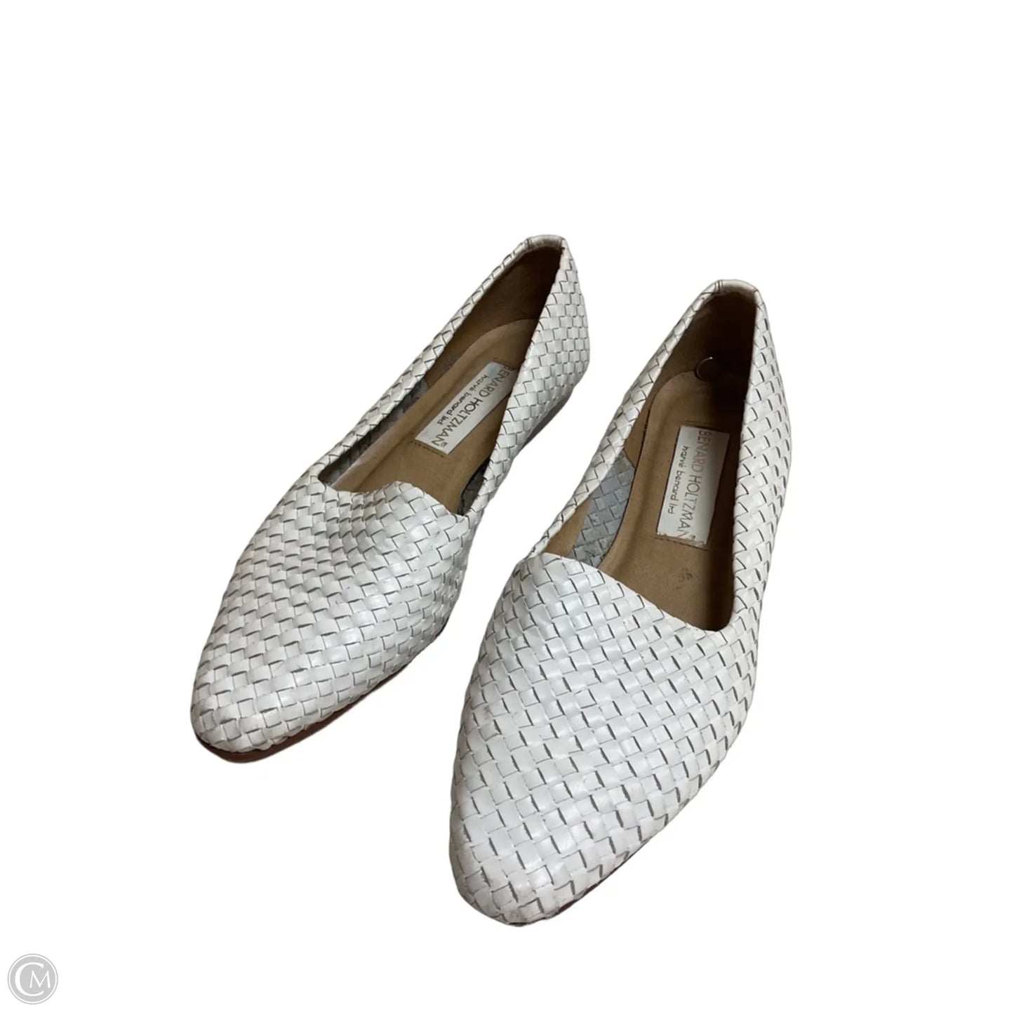 Shoes Flats By Clothes Mentor In White, Size: 7.5
