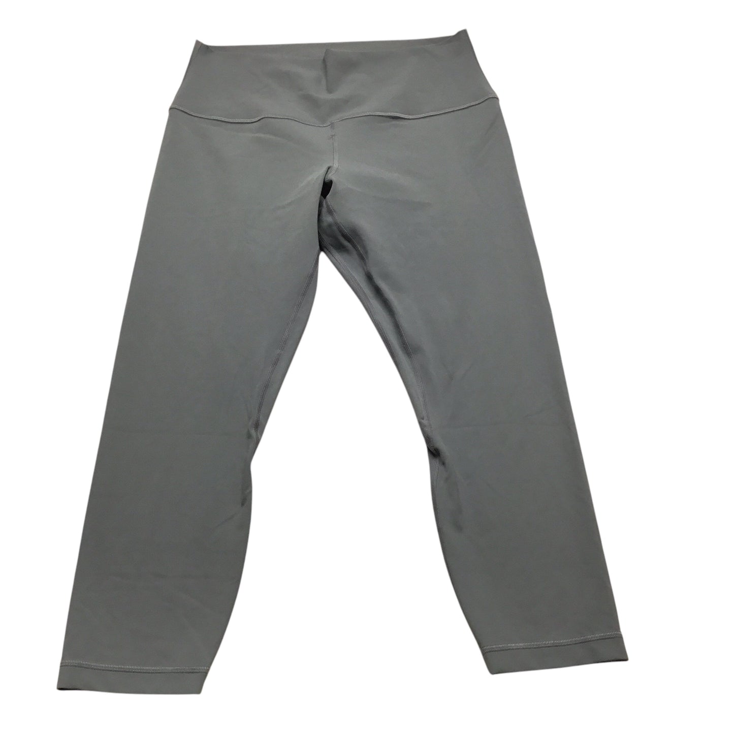 Athletic Capris By Lululemon In Grey, Size: 12