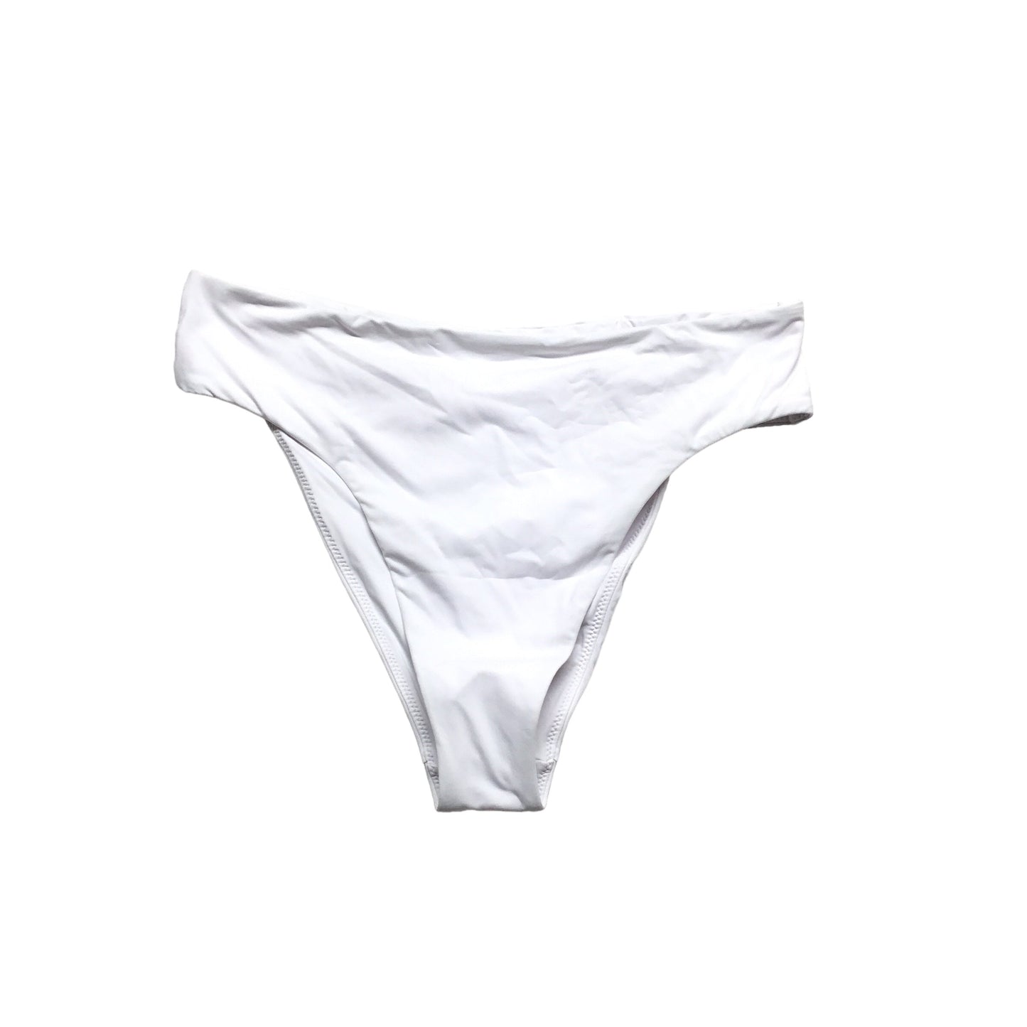 White Swimsuit Bottom Clothes Mentor, Size M