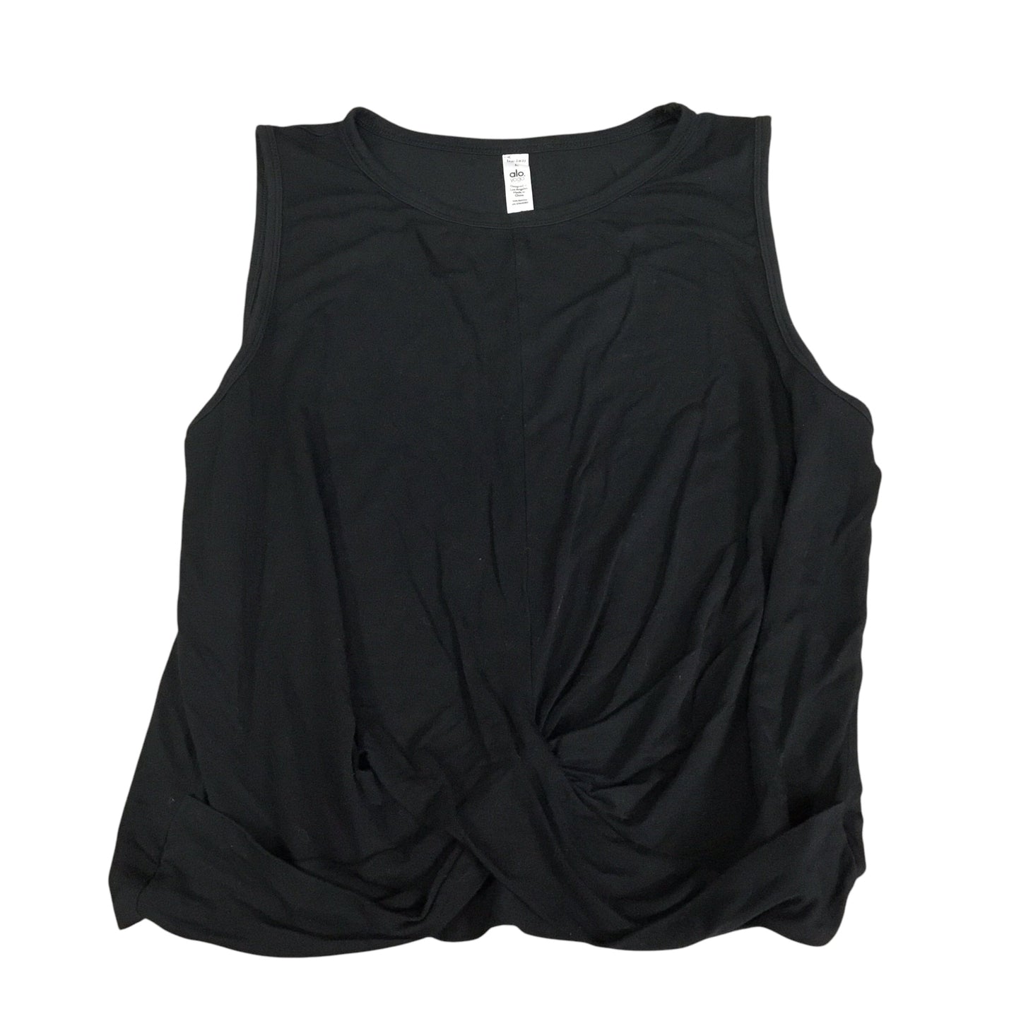 Athletic Tank Top By Alo In Black, Size: L