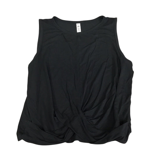 Athletic Tank Top By Alo In Black, Size: L