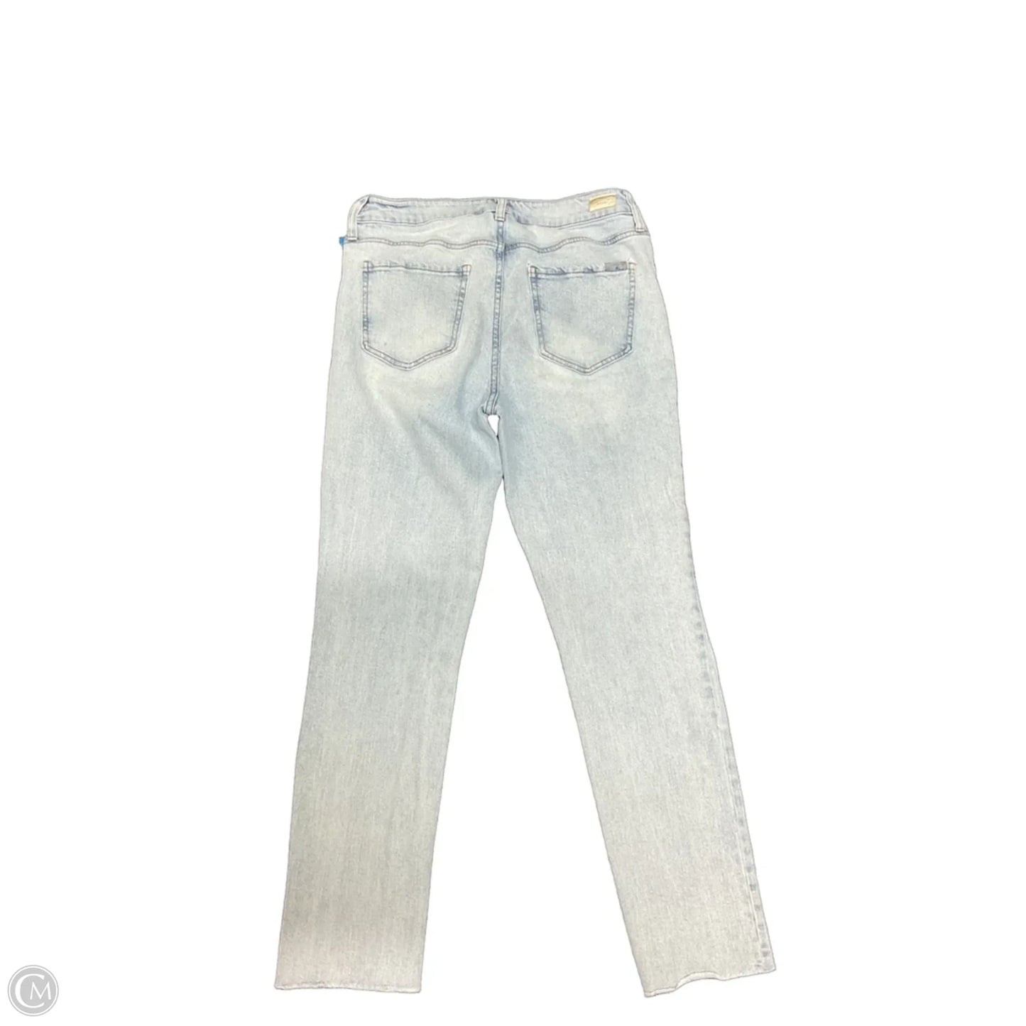 Jeans Straight By Seven 7 In Blue Denim, Size: 10