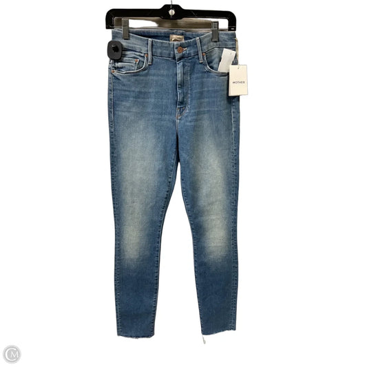 Jeans Skinny By Mother In Blue Denim, Size: 4