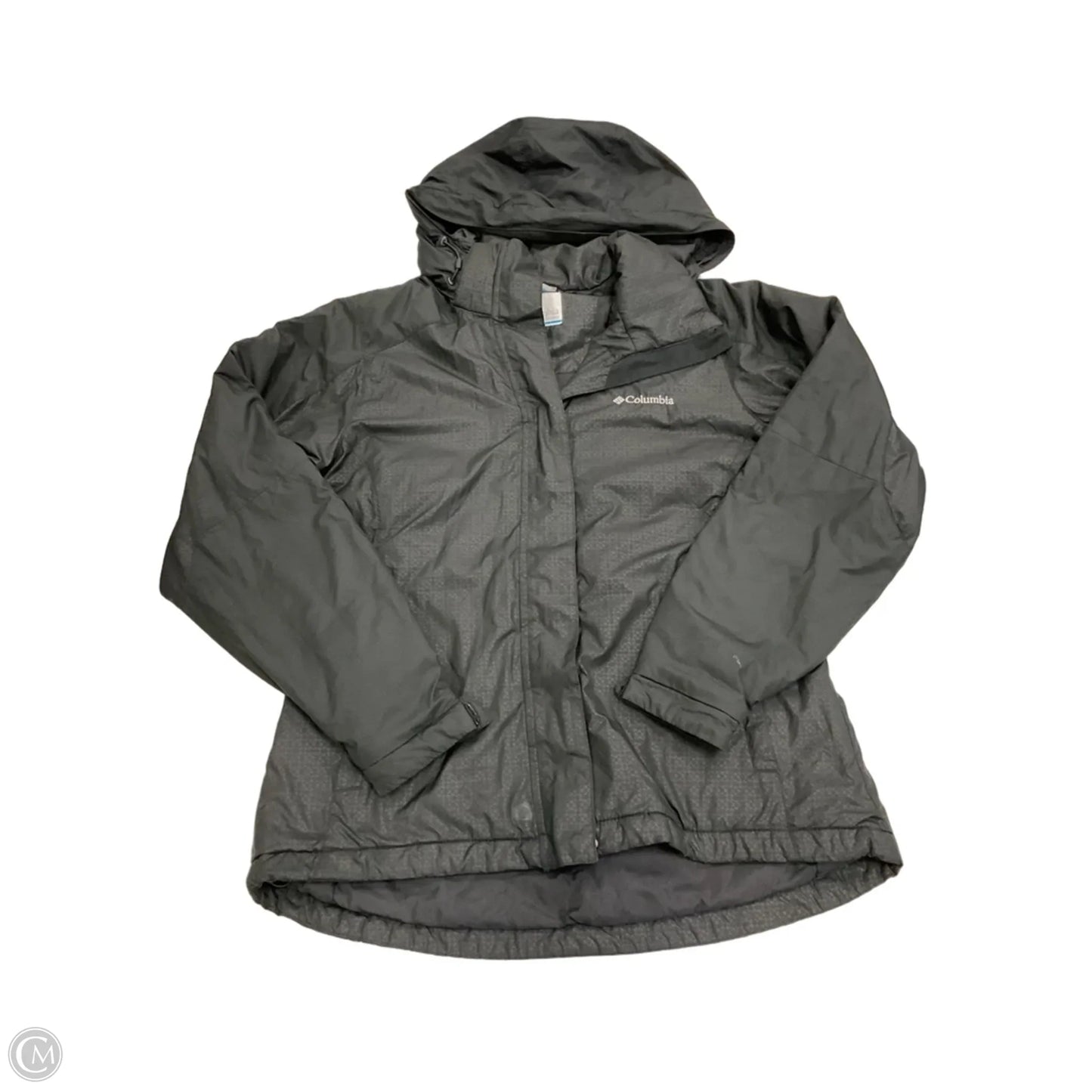 Coat Raincoat By Columbia In Black, Size: S