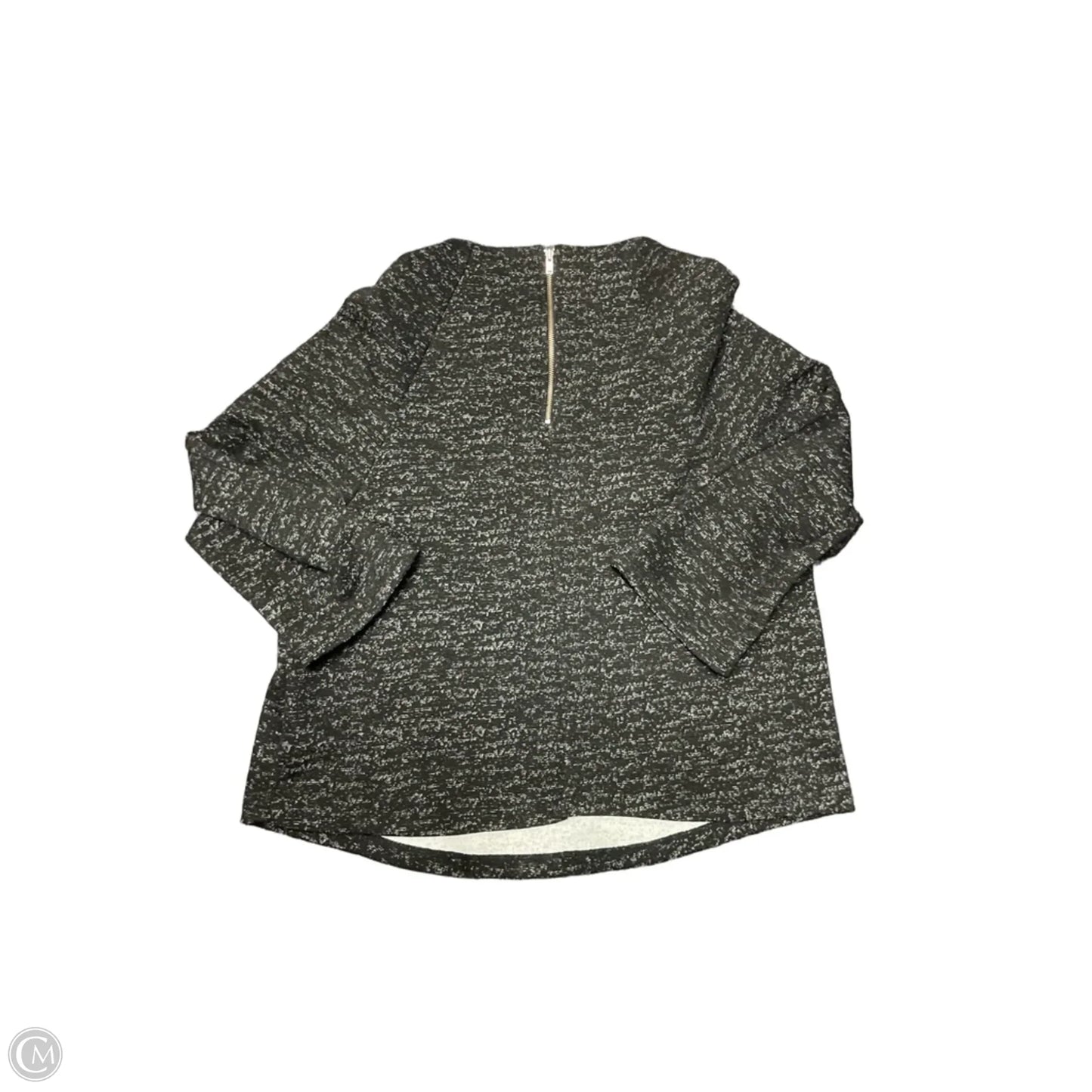 Top Long Sleeve By W5 In Black, Size: S