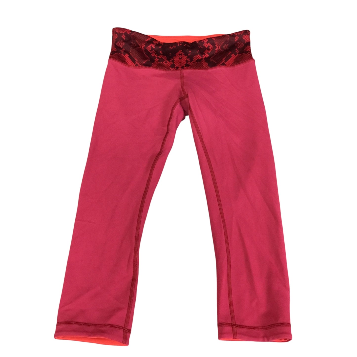 Pants Leggings By Lululemon In Red, Size: 6