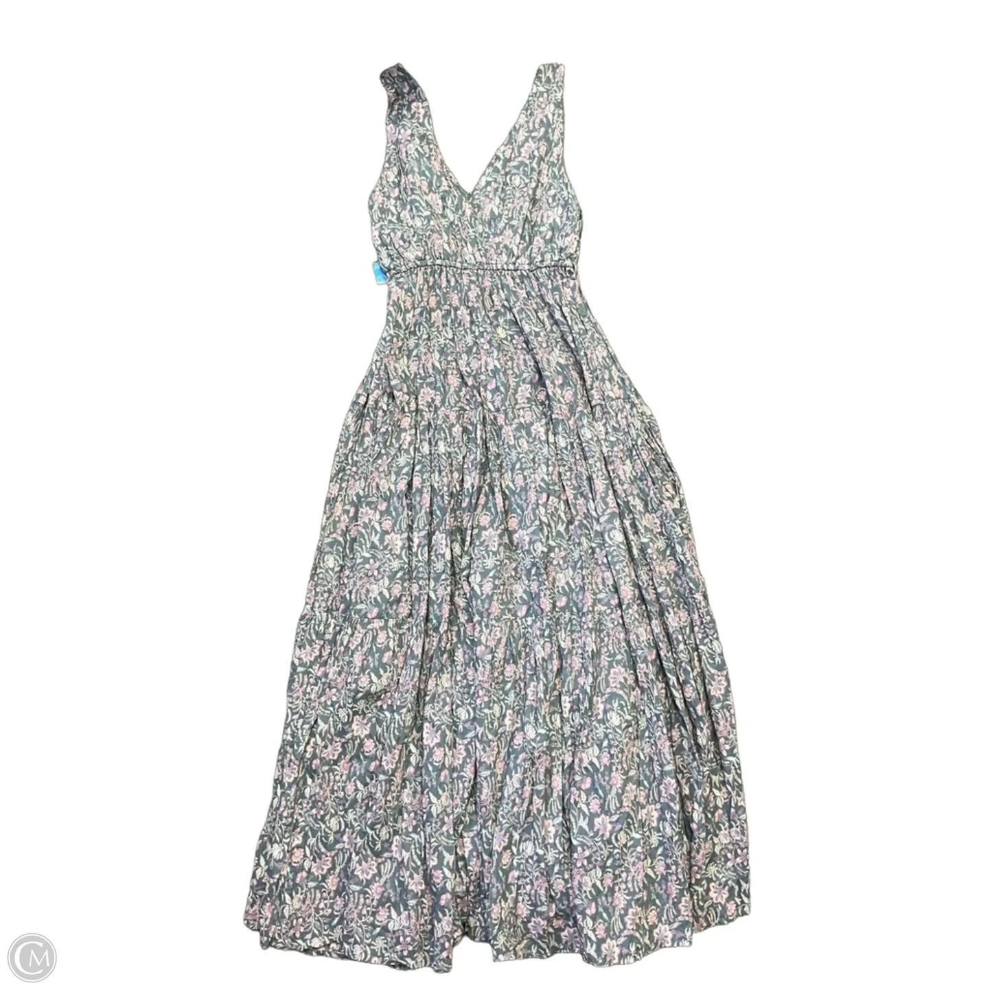 Dress Casual Maxi By Lucky Brand In Floral Print, Size: Xs