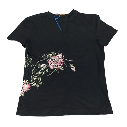 Top Short Sleeve Designer By Alexander Mcqueen In Floral Print, Size: S