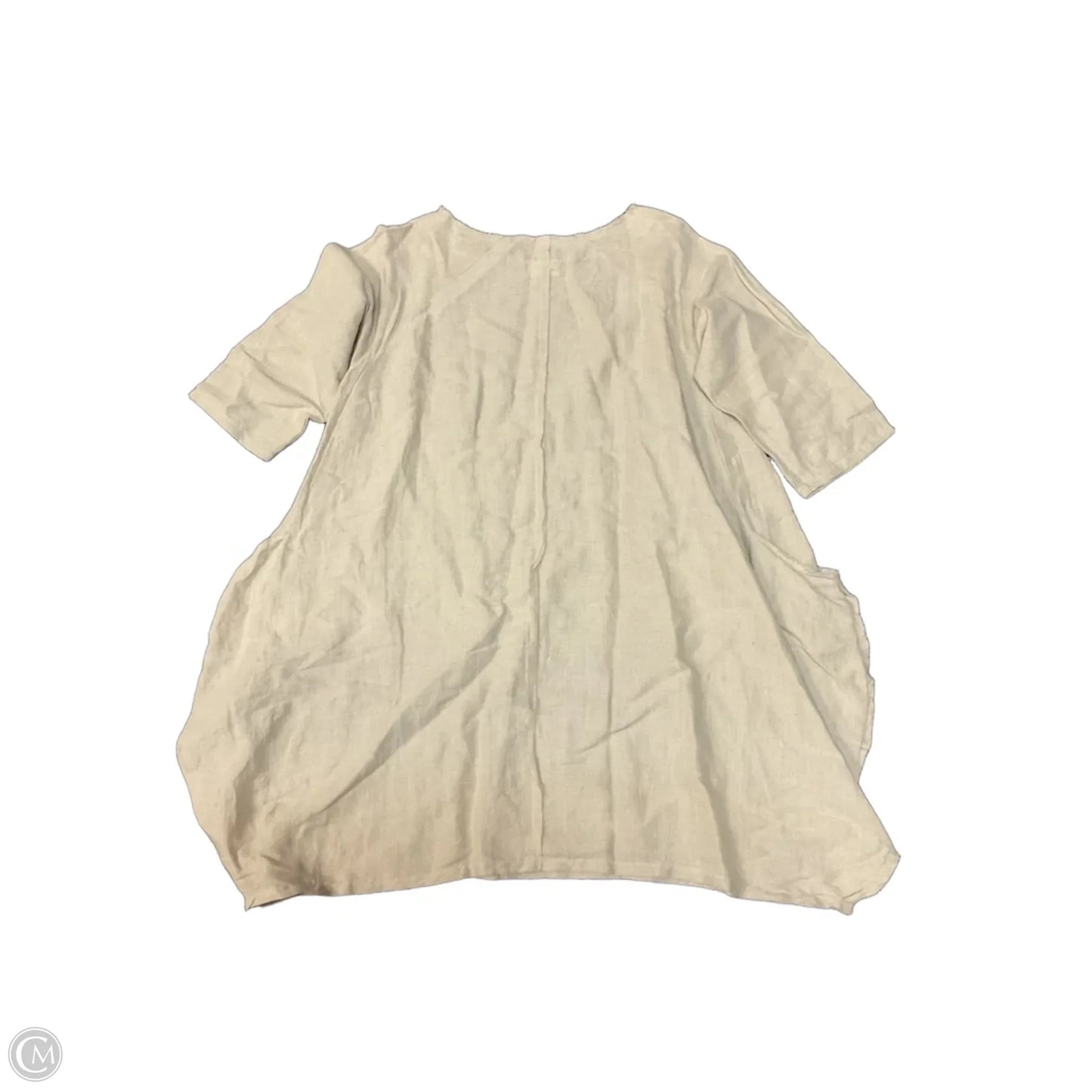 Dress Casual Midi By Clothes Mentor In Taupe, Size: Osfm