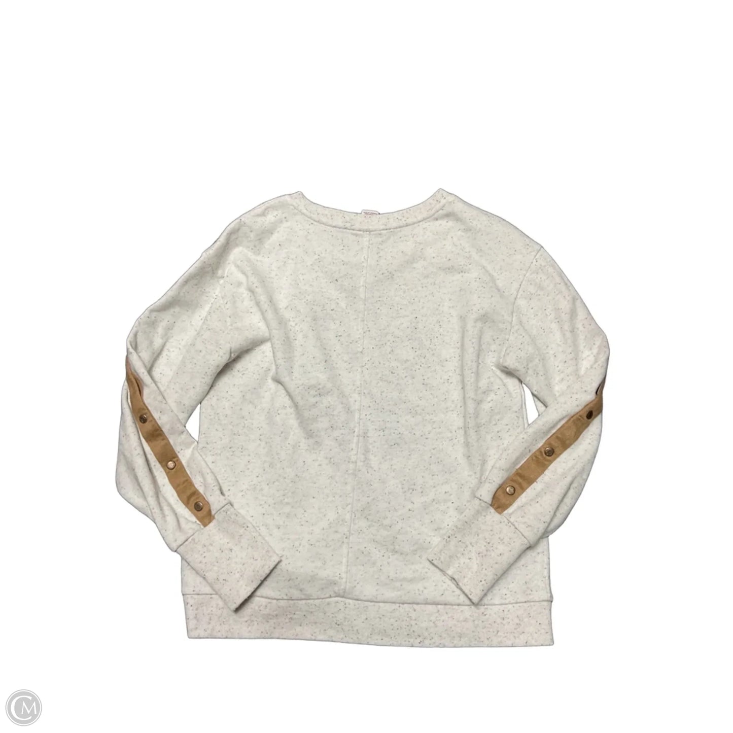 Sweatshirt Crewneck By Ariat In Brown & Grey, Size: M
