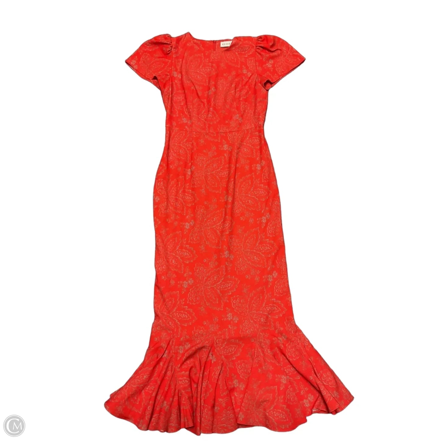 Dress Party Long By Rhode In Red & Silver, Size: 6