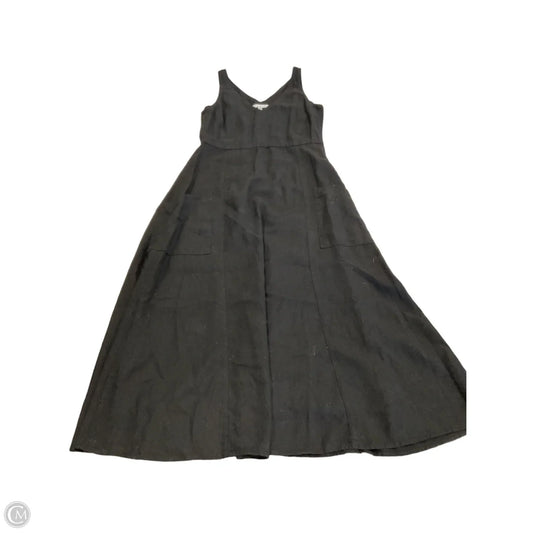 Dress Casual Midi By Maison Damelie In Black, Size: Xs