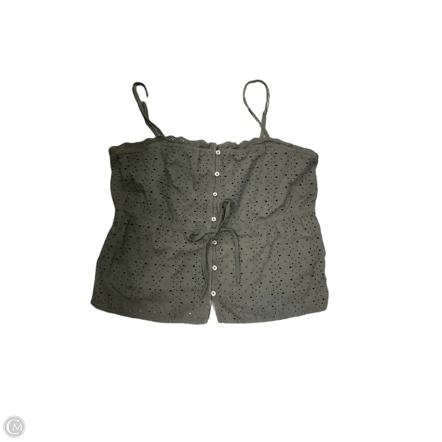 Top Sleeveless By Banana Republic In Black, Size: M