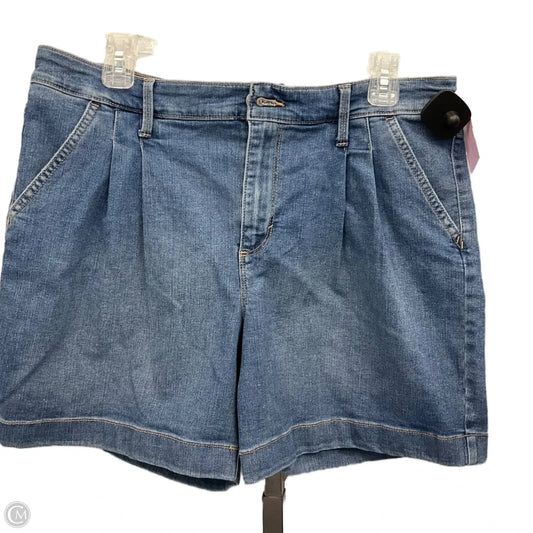 Shorts By Gloria Vanderbilt In Blue Denim, Size: 12