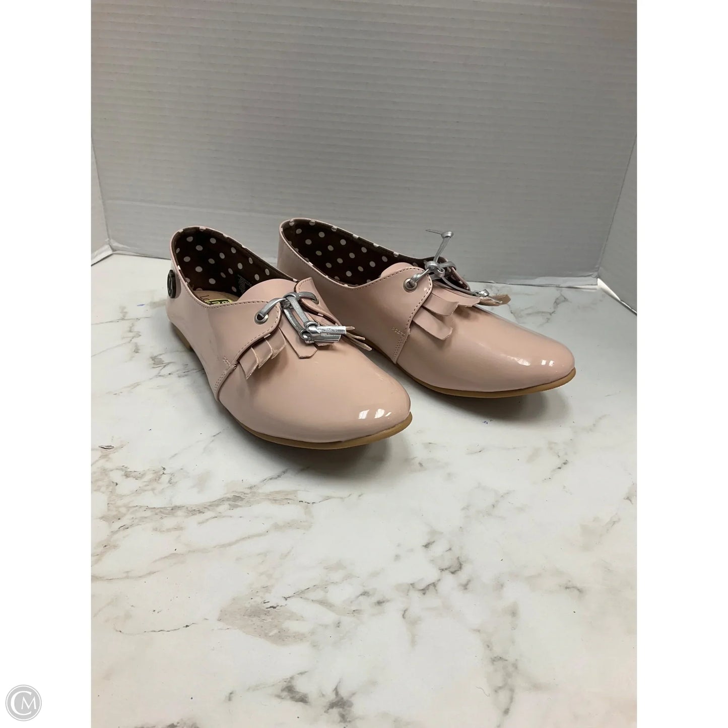 Shoes Flats By Clothes Mentor In Pink, Size: 10