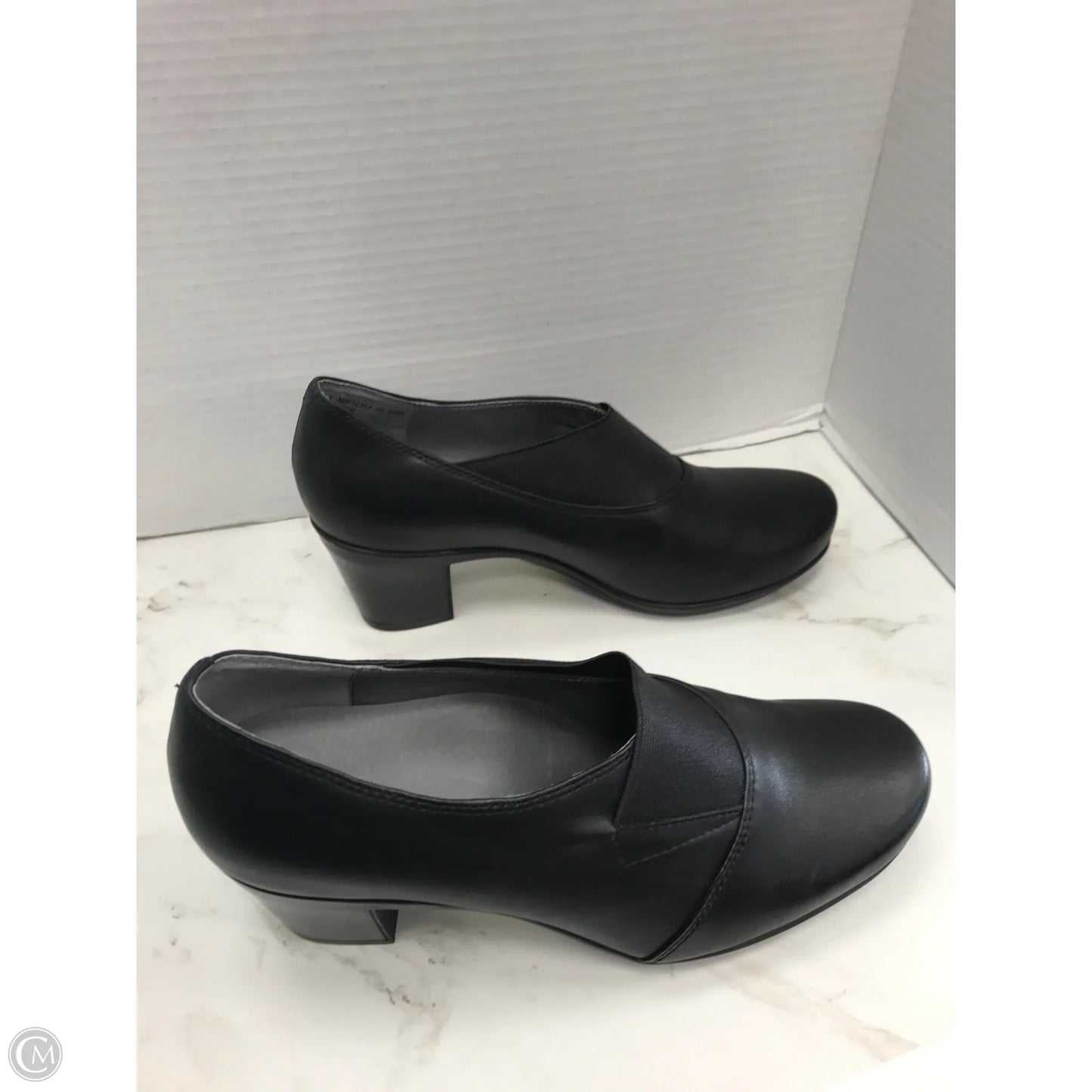 Shoes Heels Block By Abeo In Black, Size: 8