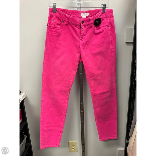 Pants Corduroy By Vineyard Vines In Pink, Size: 4