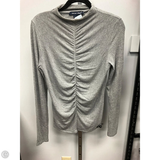 Top Long Sleeve By Veronica Beard In Grey, Size: M