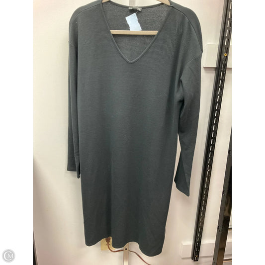 Dress Casual Midi By J. Jill In Black, Size: M